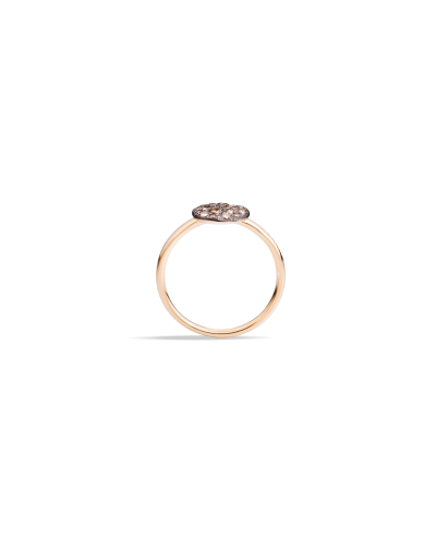 Pomellato Ring Rose Gold 18kt, Brown Diamond (horloges)